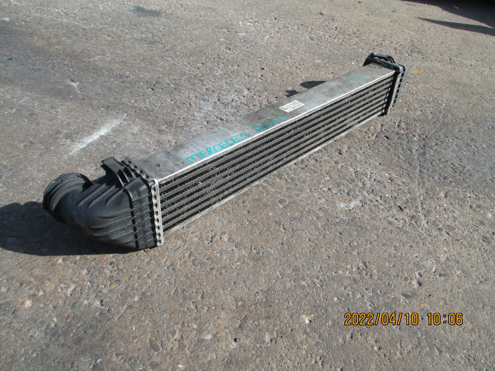 MERCEDES BENZ A B CLASS 2008 2.0 DIESEL RADIATOR INTER COOLER A1695000000