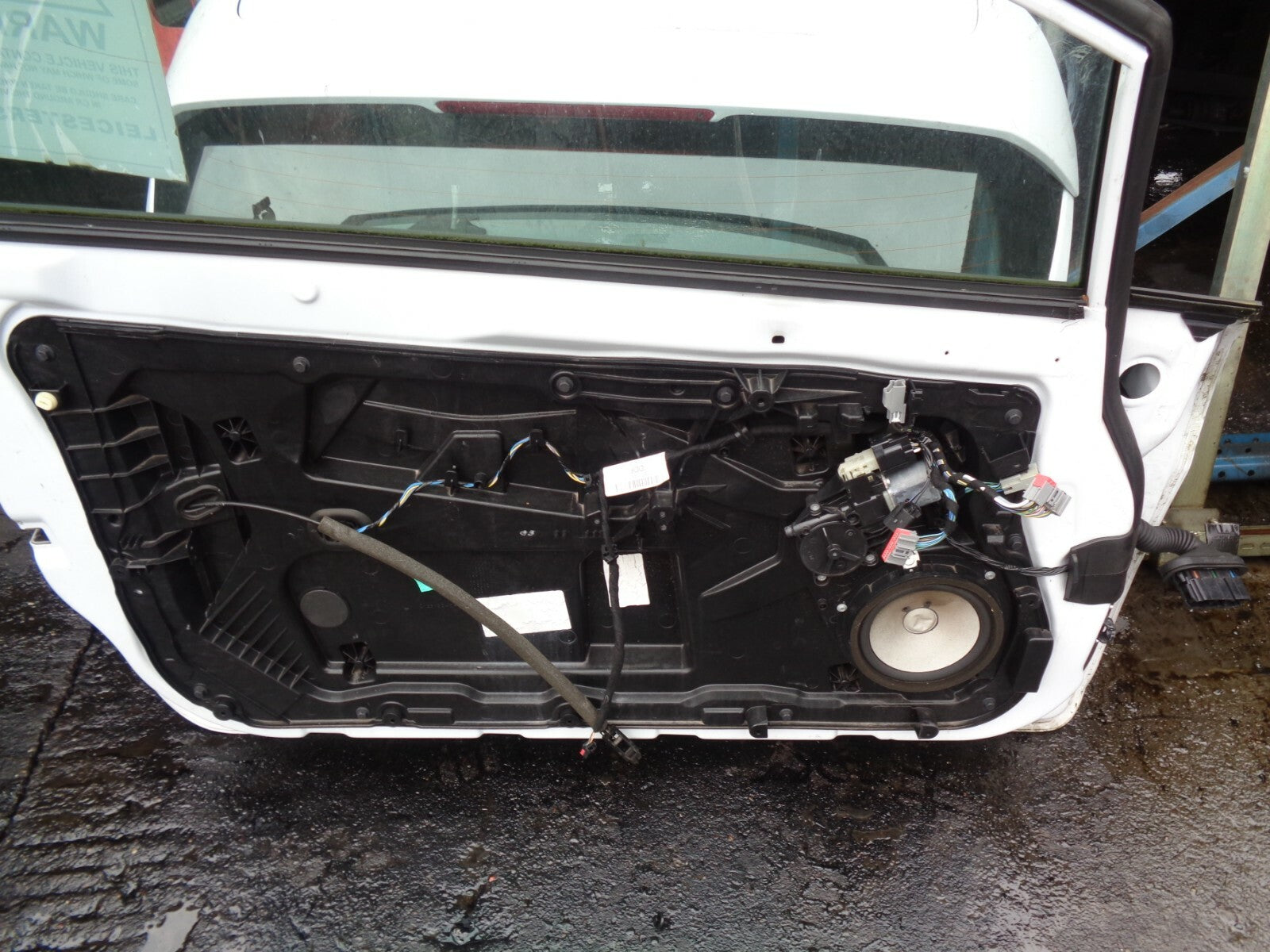 FORD FIESTA 2015 MK7 3 DOOR HATCHBACK NS PASSENGER SIDE FRONT COMPLETE DOOR