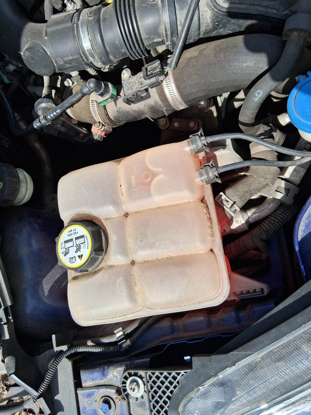 2015 FORD FOCUS MK3 COOLANT WATER EXPANSION OVERFLOW TANK