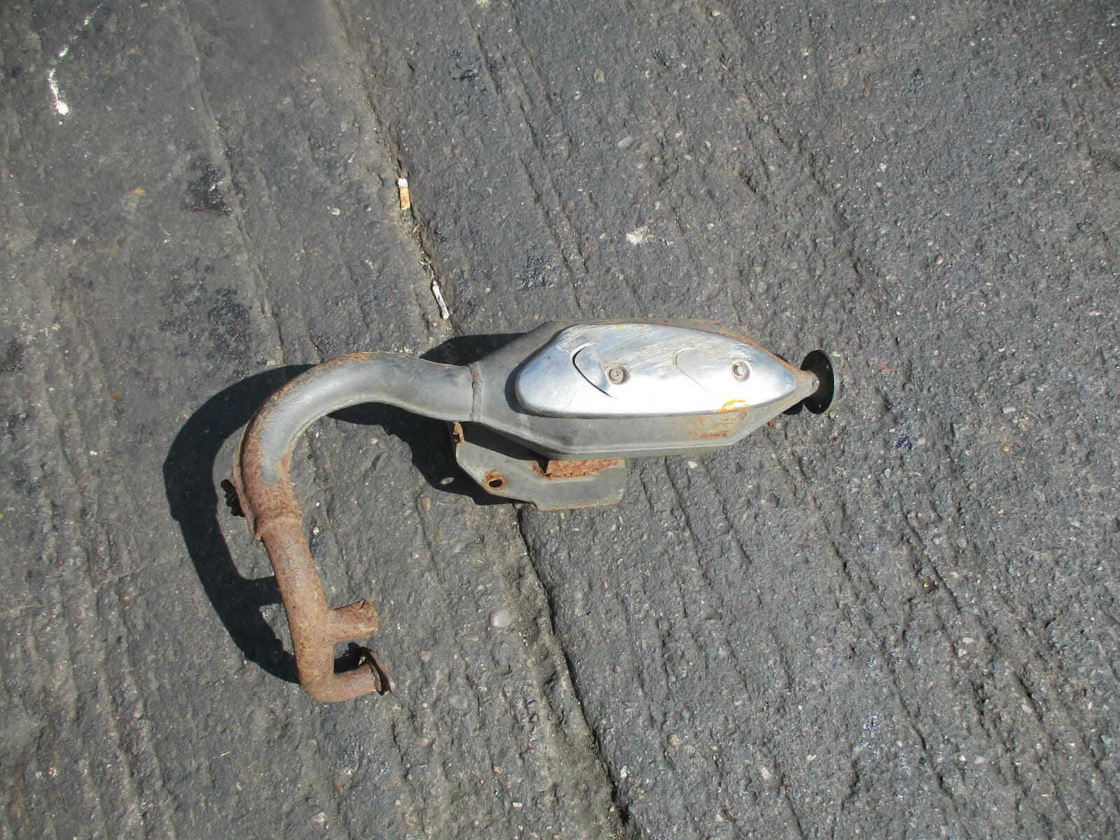 UNKNOWN SCOOTER EXHAUST SYSTEM PIPE UNIT