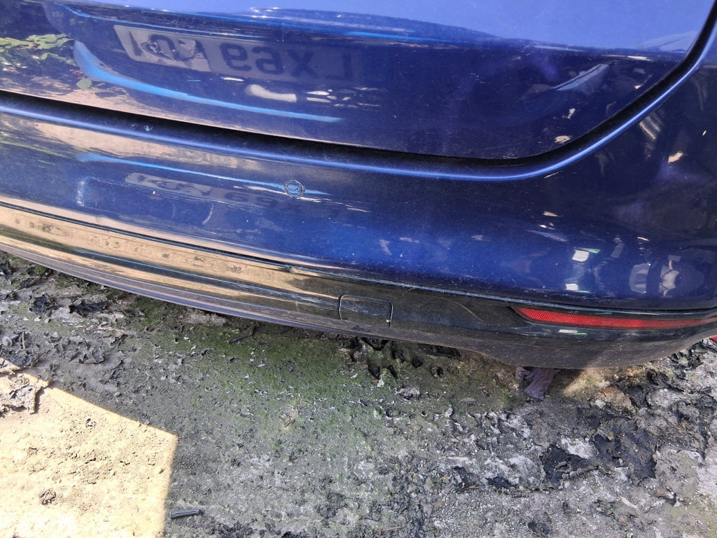 2016 FORD MONDEO MK5 HATCHBACK COMPLETE REAR BUMPER WEDGEWOOD METALLIC BLUE LD