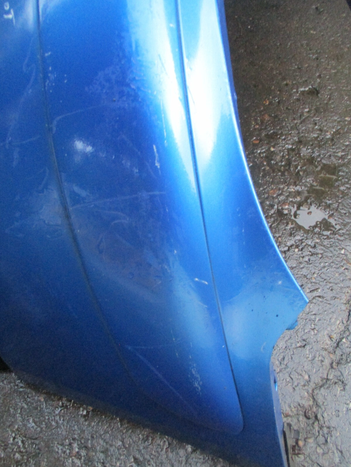 PEUGEOT 307 MK1 2003 REAR COMPLETE FRONT BUMPER BLUE