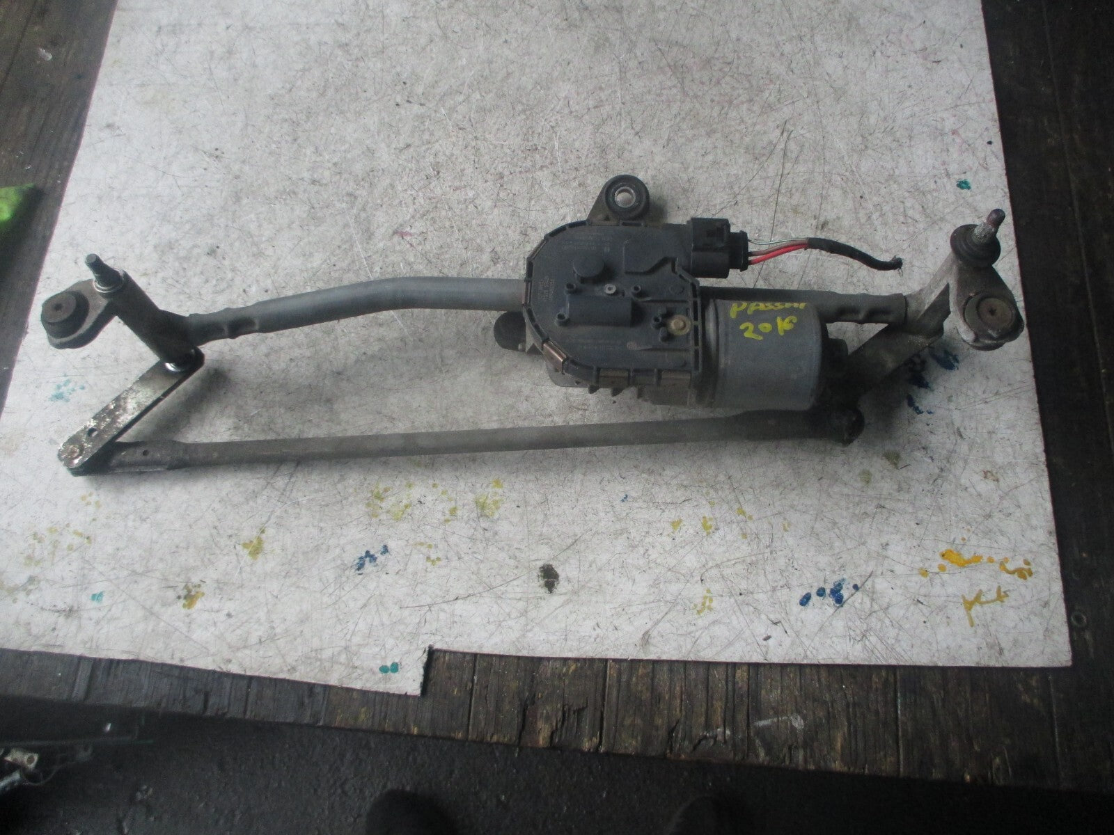 VW VOLKSWAGEN PASSAT B7 2016 WINDSCREEN WIPER WATER AND LINKAGE 3AC955023