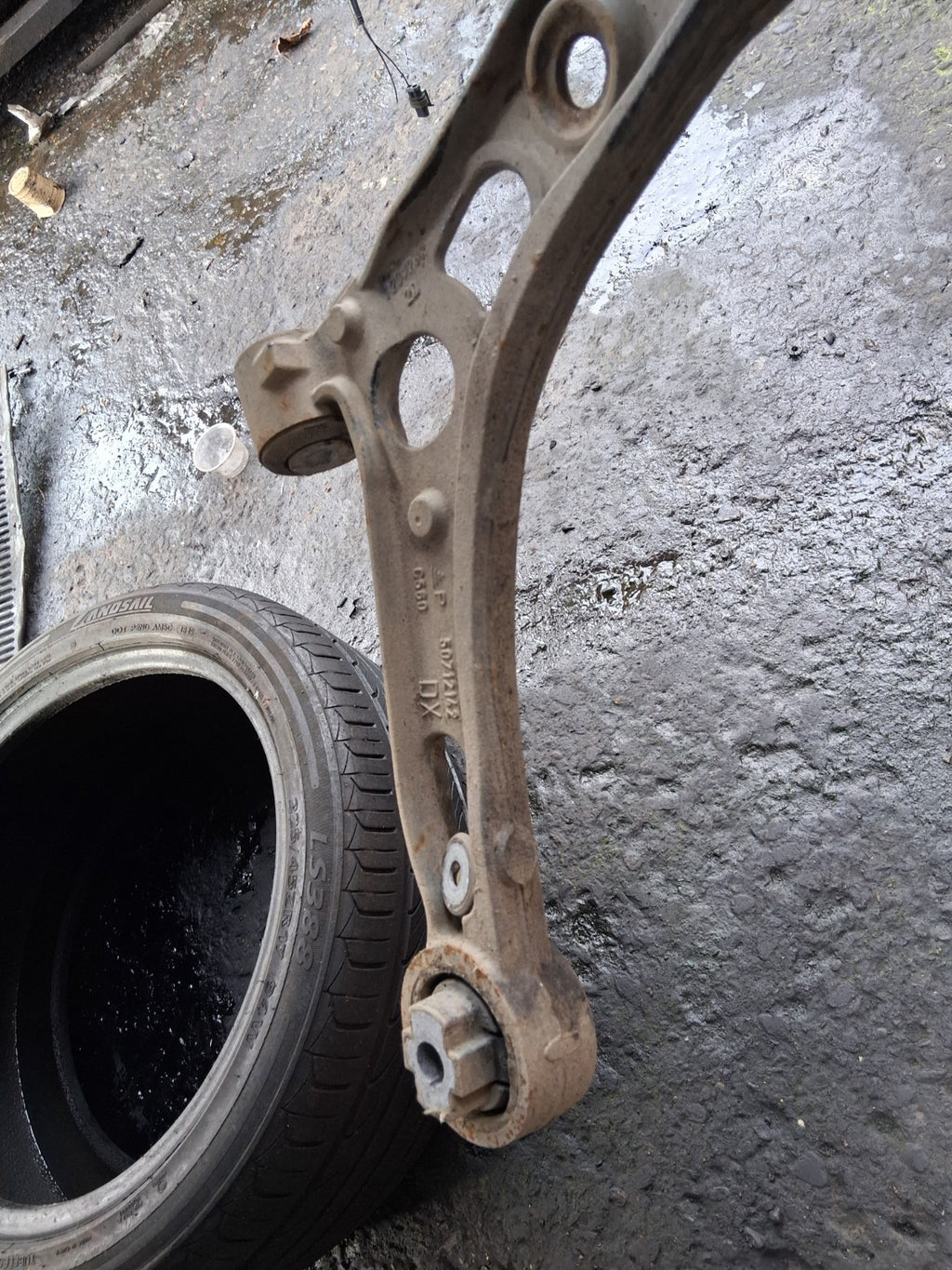2023 FIAT DUCATO MK3 2.2 DIESEL OSF DRIVER SIDE FRONT COMPLETE SUSPENSION LEG