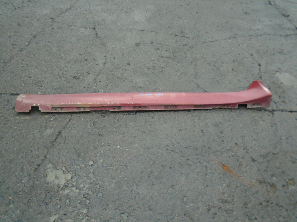 JAGUAR XF FACELIFT 2013 NS PASSENGER SIDE SKIRT VALANCE IN RED CAJ