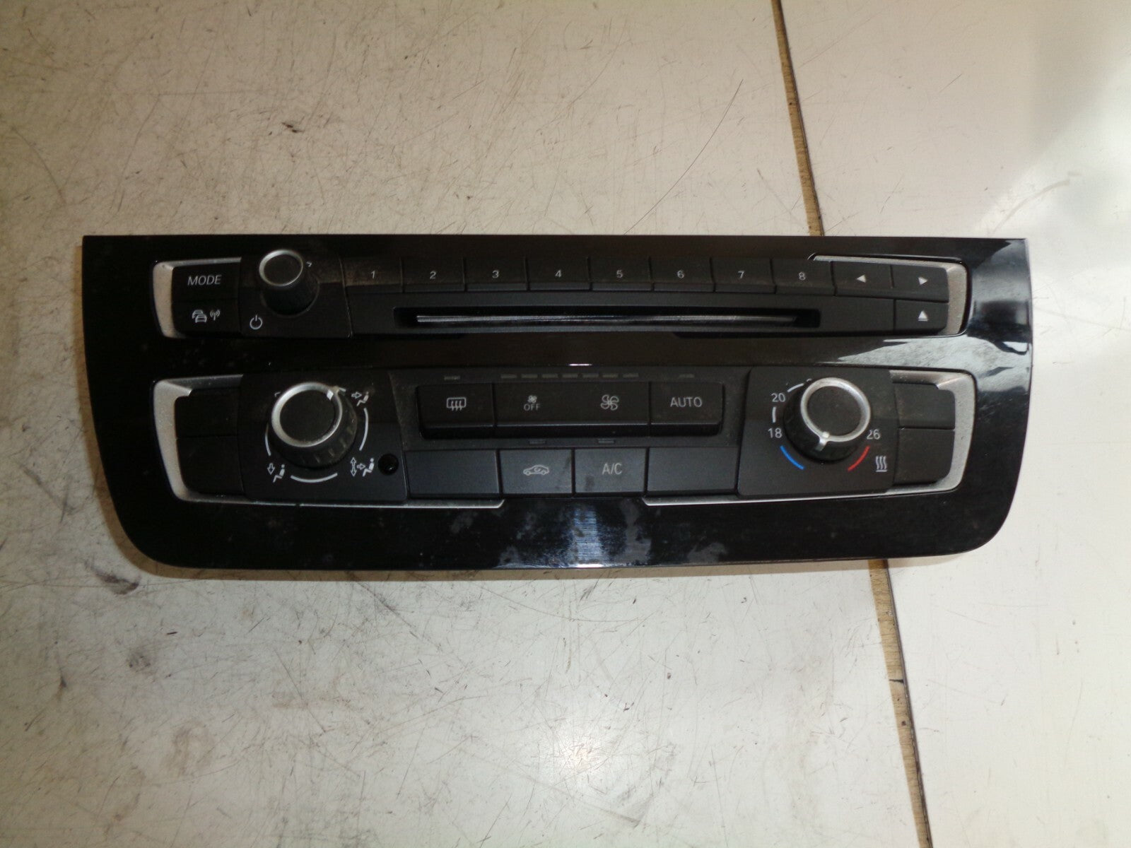 BMW 1 SERIES F20 2019 LCI AIR CON HEATER RADIO CONTROL PANEL 6832880
