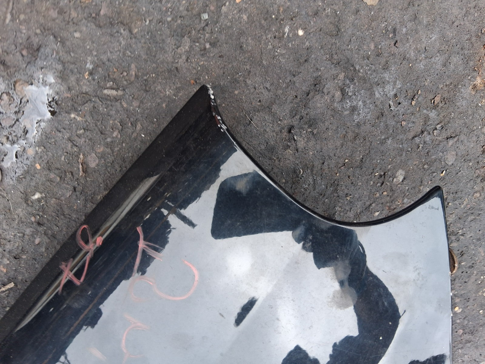2007 FIAT PUNTO MK3 OSF DRIVER SIDE FRONT WING PANEL BLACK