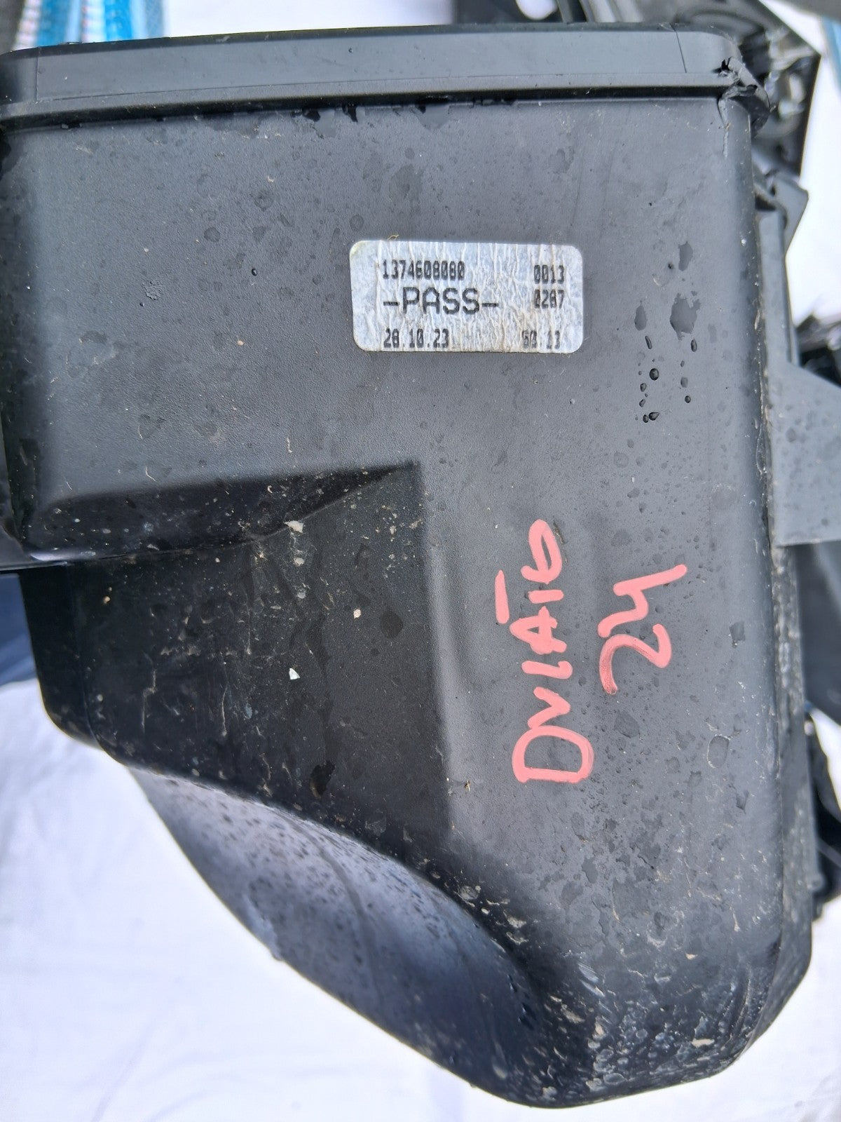 2024 FIAT DUCATO MK3 FACELIFT FUSE BOX RELAY BOX COVER HOLDER 1374608080