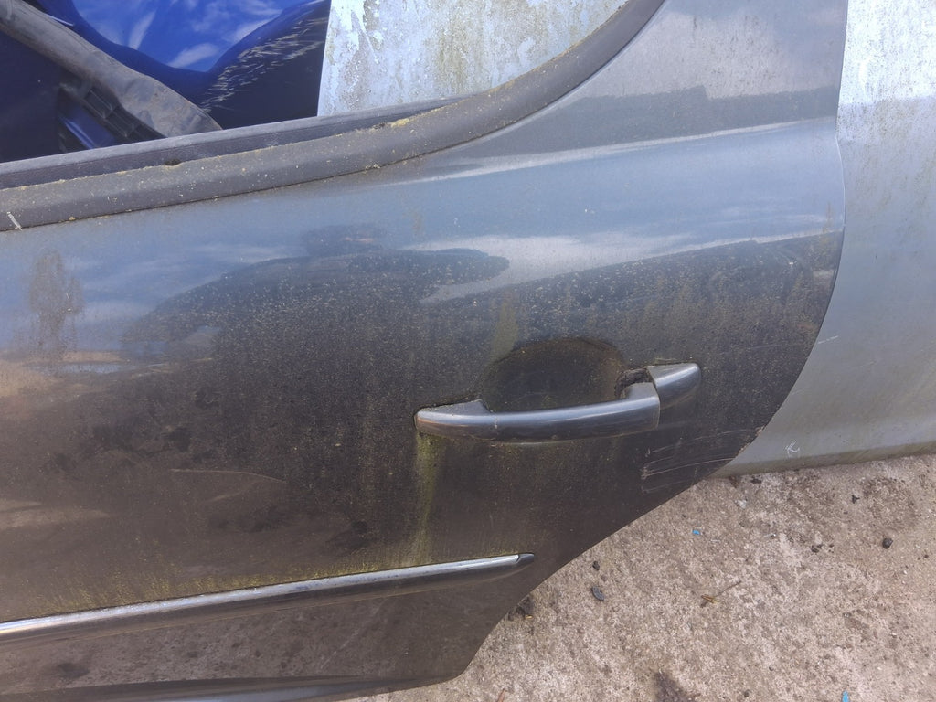 2010 PEUGEOT 207 HATCHBACK NSR PASSENGER SIDE REAR DOOR GREY