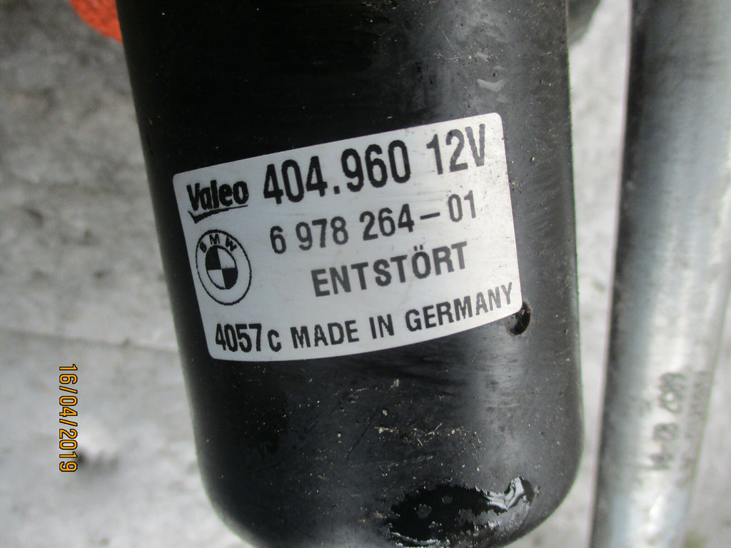 BMW 3 SERIES E90 2007 WINDSCREEN WIPER MOTOR & LINKAGES 697826401