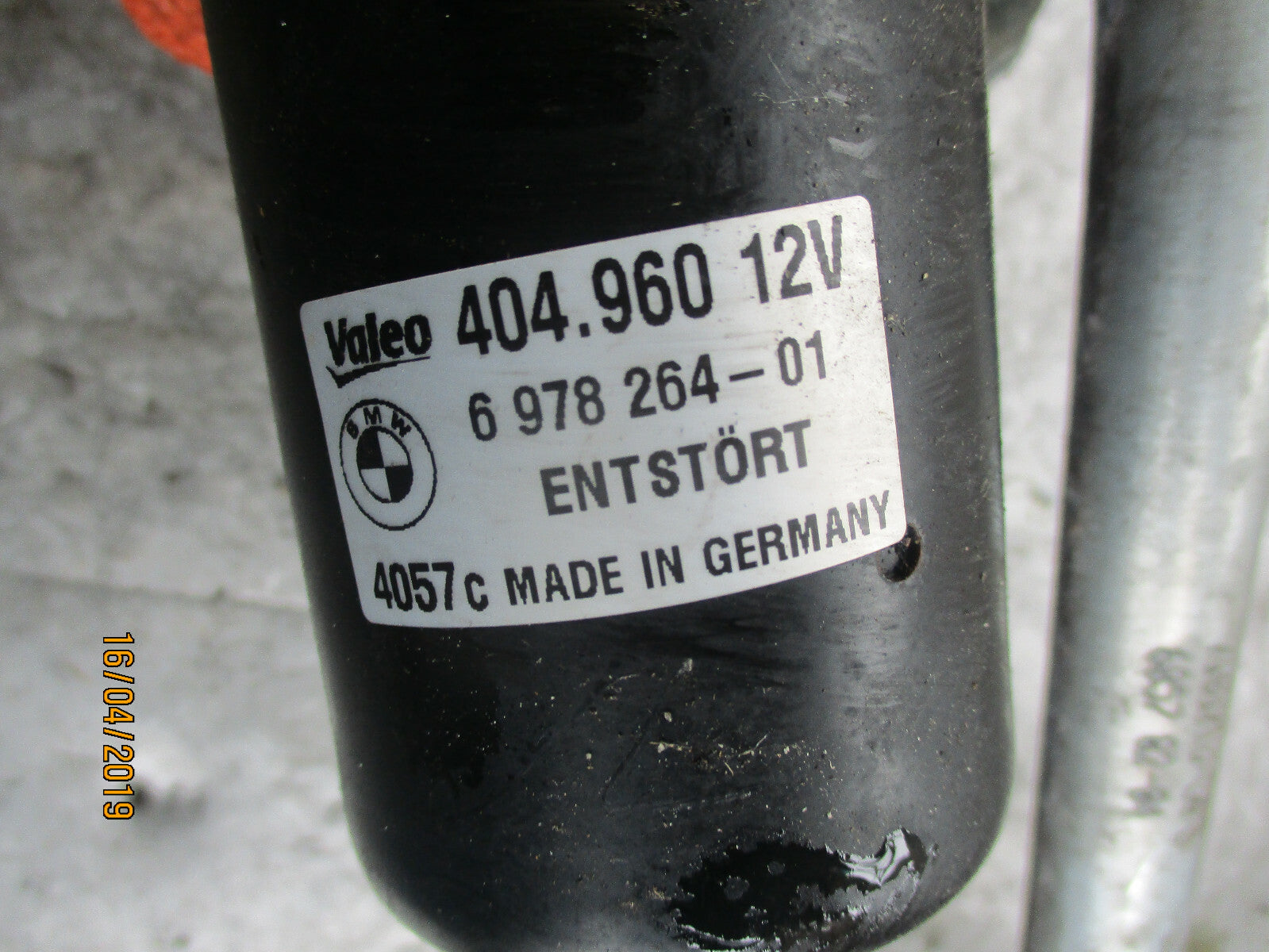 BMW 3 SERIES E90 2007 WINDSCREEN WIPER MOTOR & LINKAGES 697826401