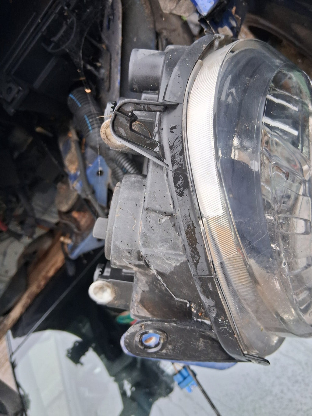 2010 FIAT 500 LOUNGE MK1 NS PASSENGER SIDE FRONT LEFT HEADLIGHT HEAD LAMP