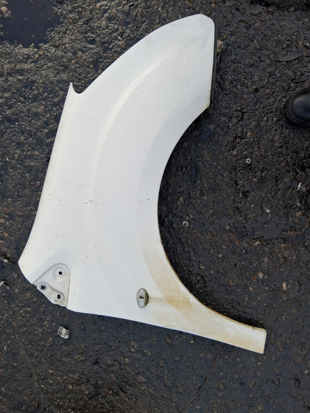2018 PEUGEOT PARTNER MK2 OSF DRIVER SIDE FRONT RIGHT WING PANEL WHITE