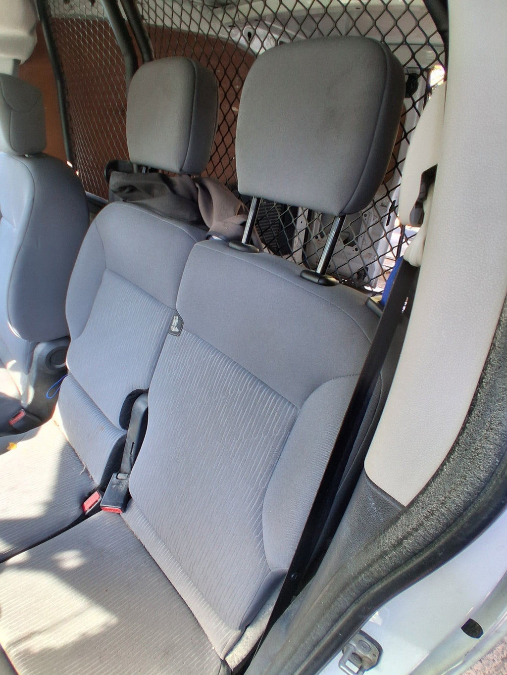 2015 PEUGEOT PARTNER MK2 NSF PASSENGER SIDE FRONT LEFT TWIN COMPLETE FABRIC SEAT