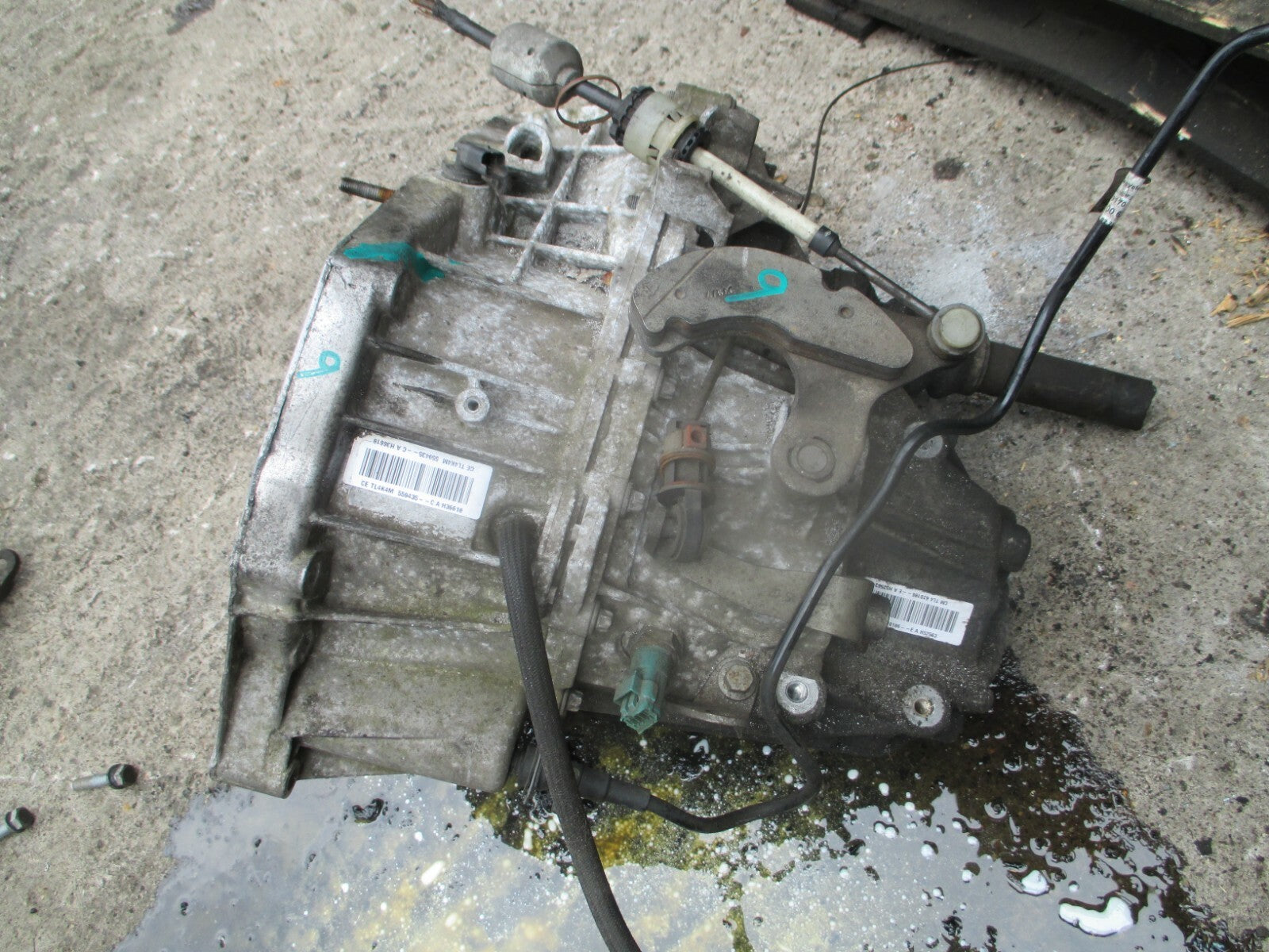 RENAULT MEGANE SCENIC 1.6 PETROL MANUAL GEARBOX TRANSMISSION TL4K4M 559435 GB9