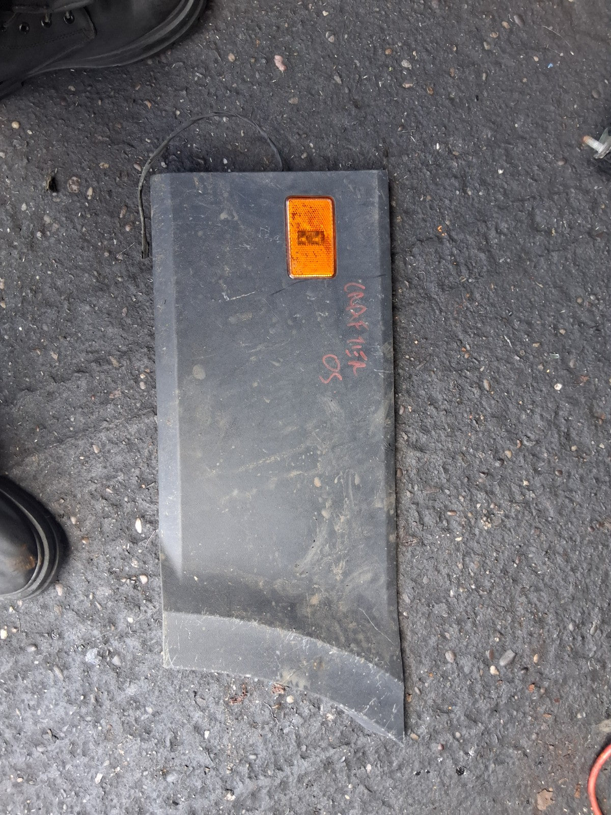 2022 VOLKSWAGEN CRAFTER MK2 OSR DRIVER SIDE REAR RIGHT MOULDING TRIM 7C0853754