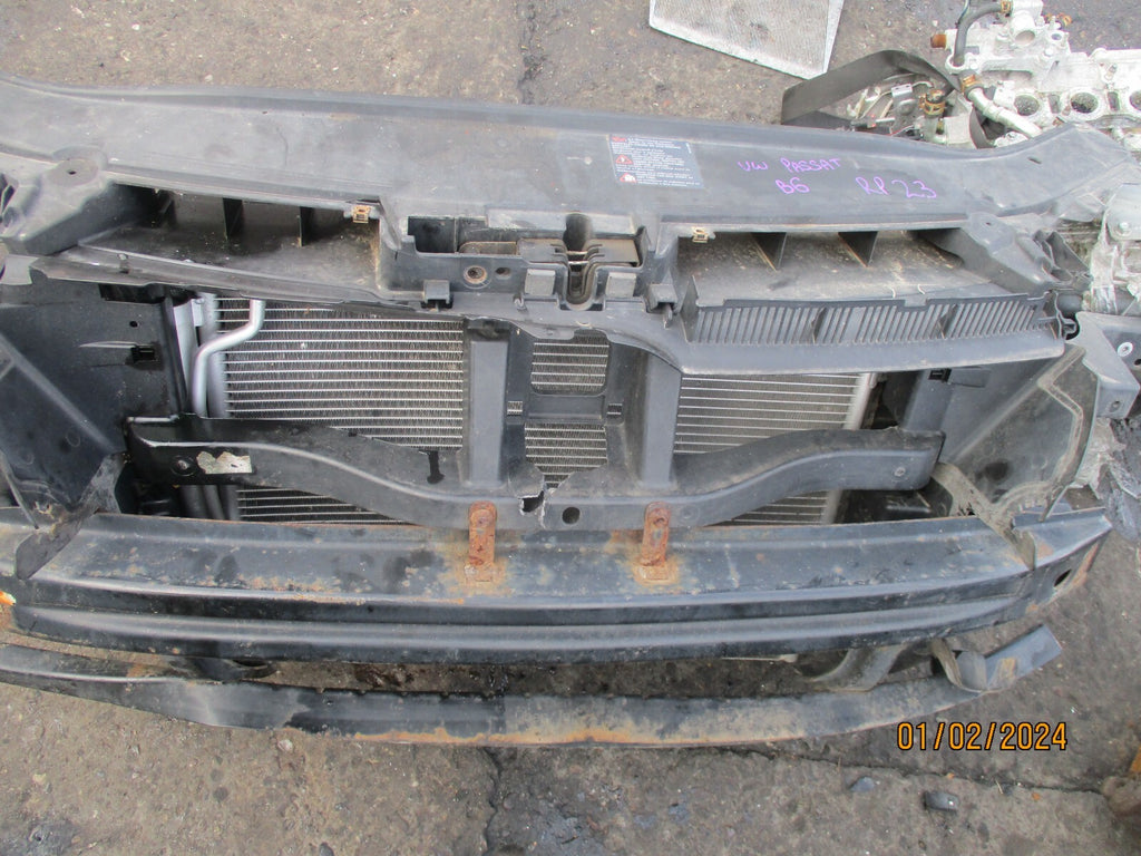 VW VOLKSWAGEN PASSAT B6 2008 1.9 TDI FRONT SLAM PANEL RADIATOR RADPACK RP 23