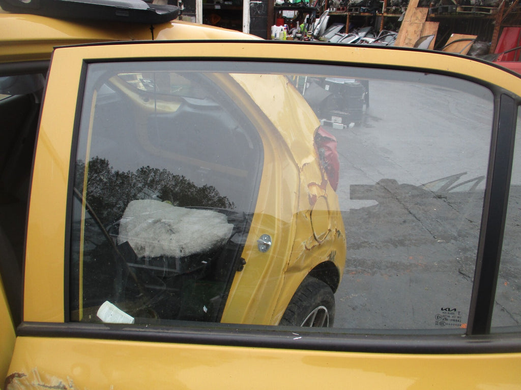 2023 KIA PICANTO MK3 JA NSR PASSENGER SIDE REAR WINDOW GLASS