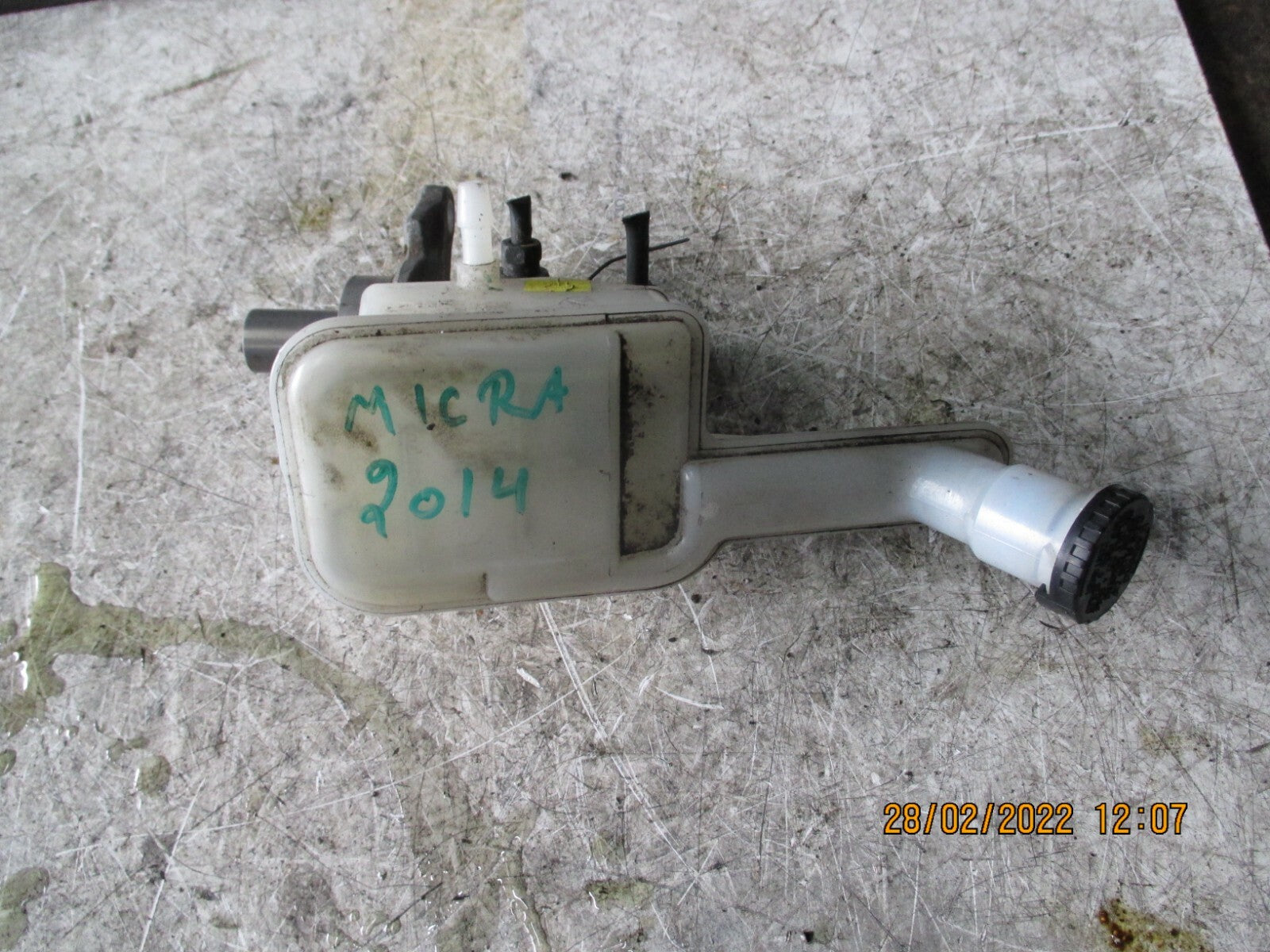 NISSAN MICRA K13 2014 1.2 PETROL BRAKE MASTER CYLINDER