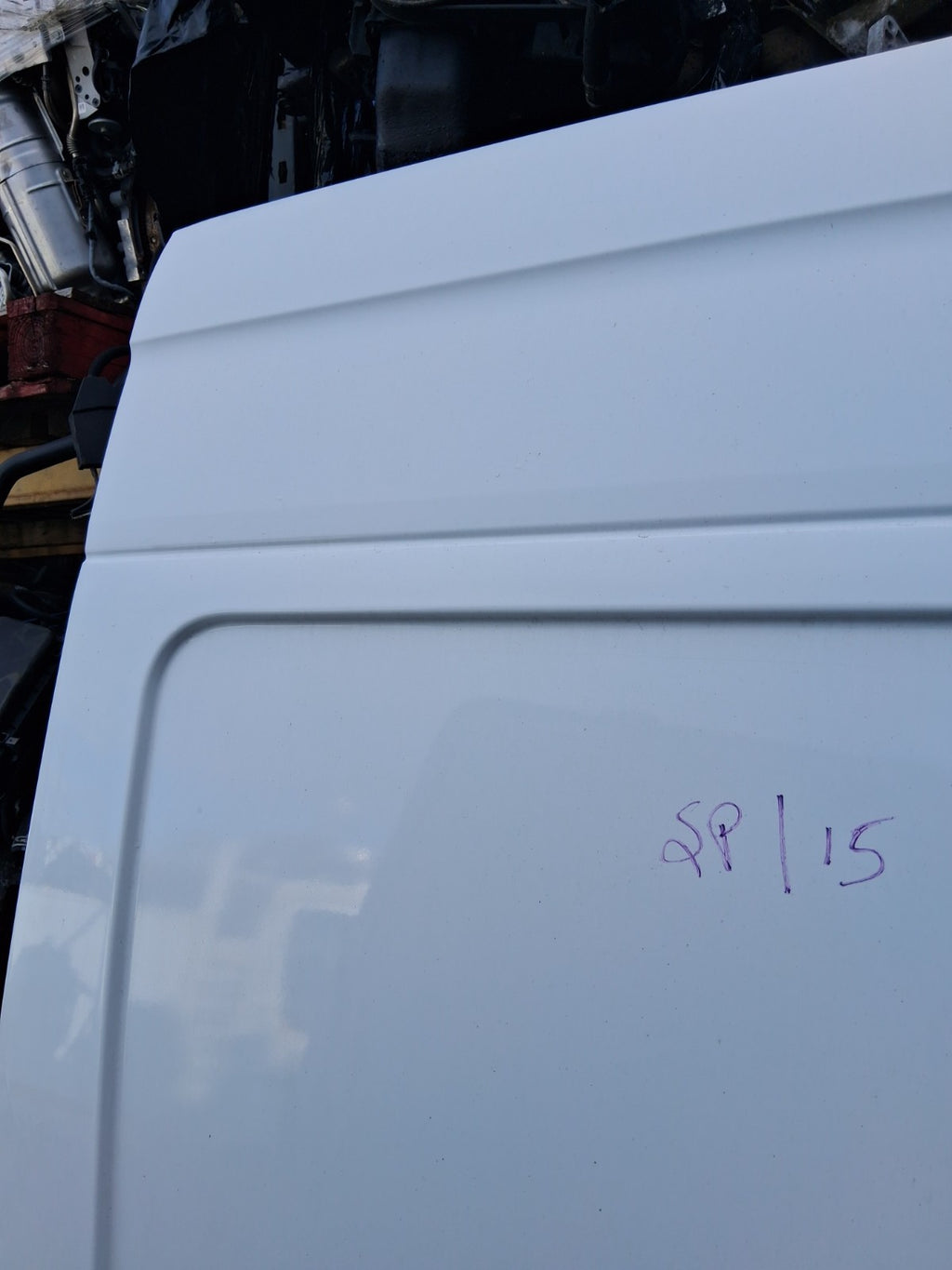 2016 MERCEDES SPRINTER W906 NS PASSENGER SIDE SLIDING DOOR COMPLETE WHITE