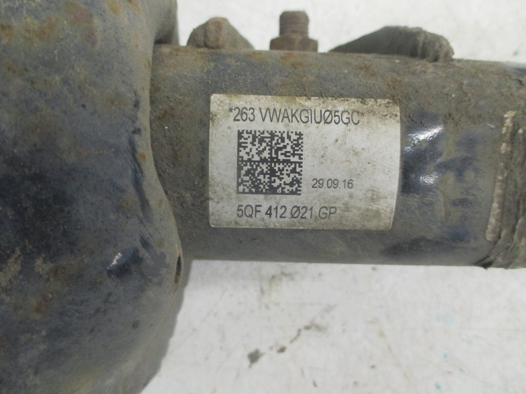 VW VOLKSWAGEN TIGUAN MK2 2016 NS PASSENGER SIDE FRONT SHOCK SPRING 5QF412021GP