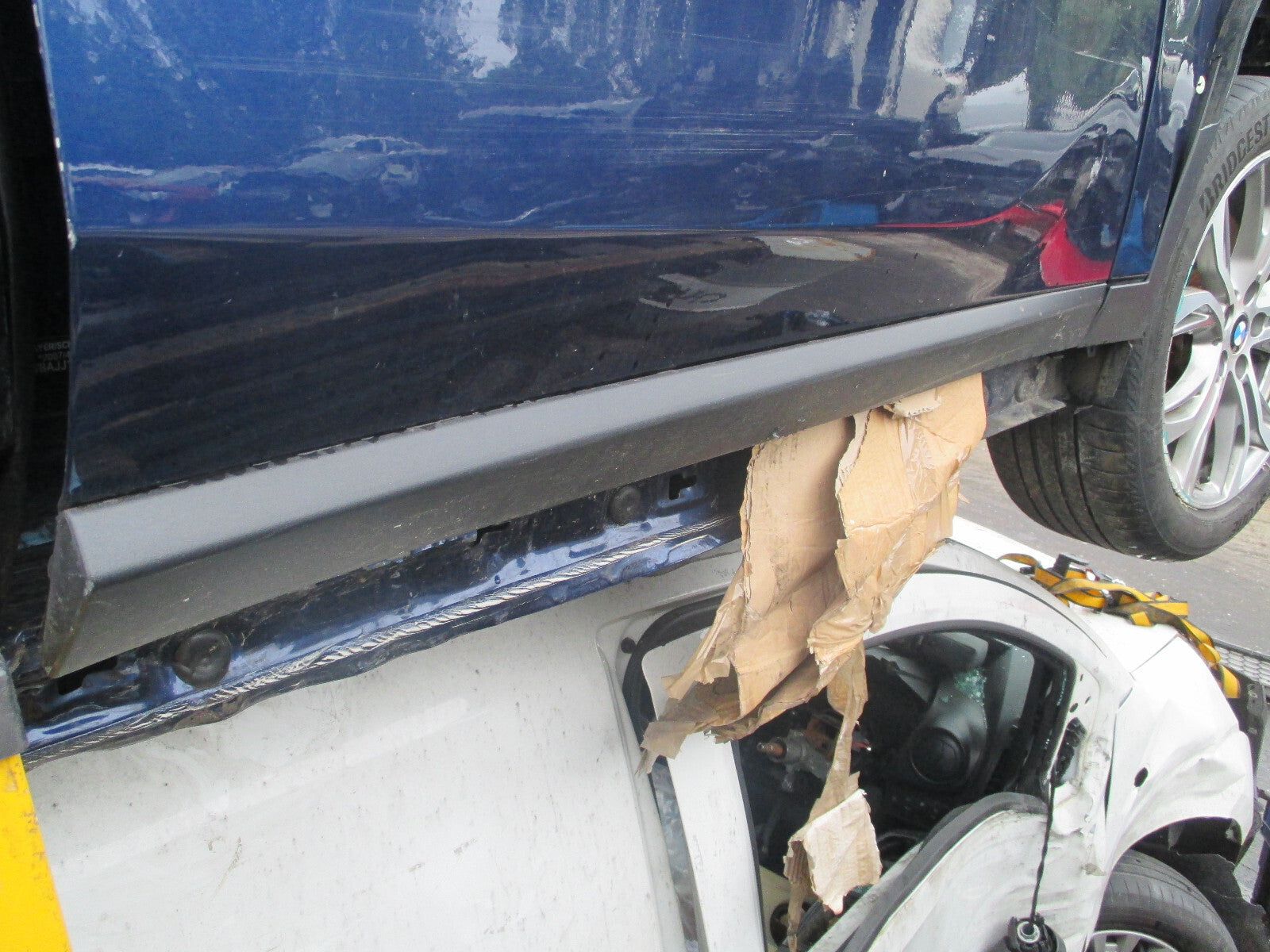 BMW X1 F48 2018 OSF DRIVER SIDE FRONT DOOR LOWER MOULDING TRIM