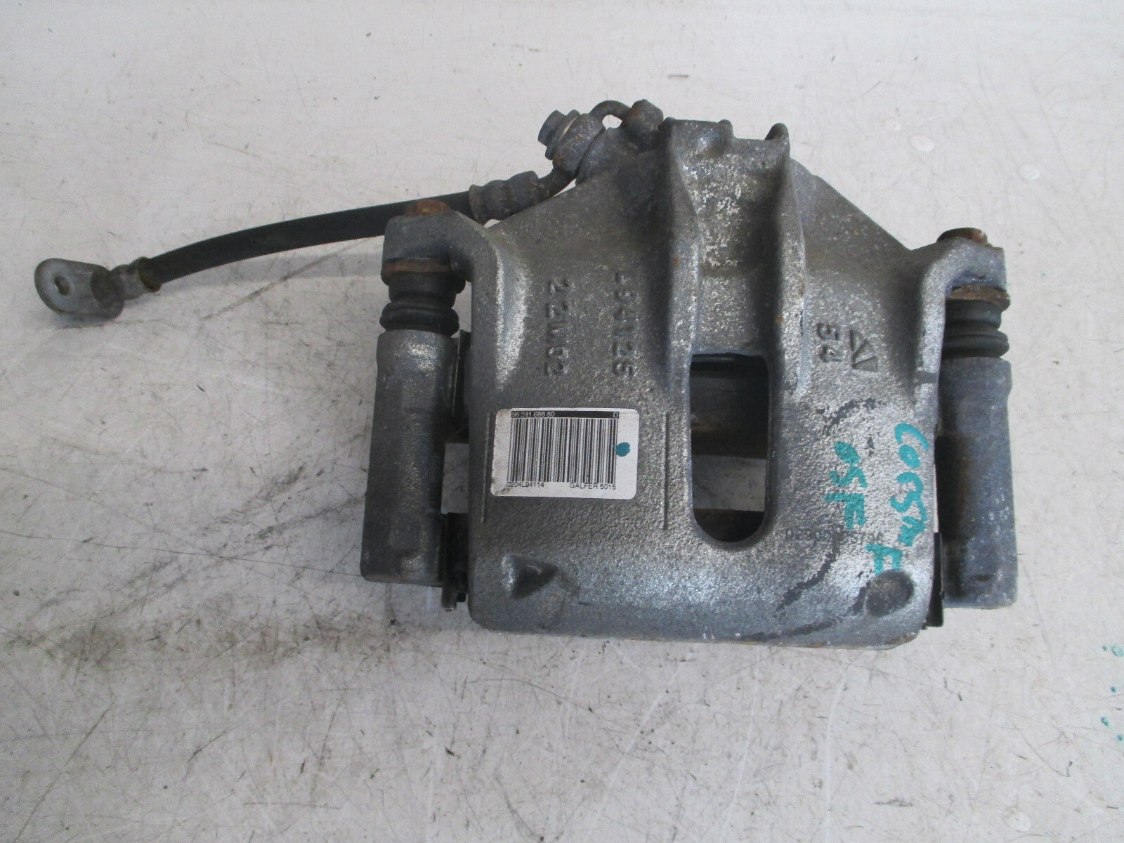 VAUXHALL CORSA F 2020 OSF DRIVER SIDE FRONT BRAKE CALIPER 9824168880