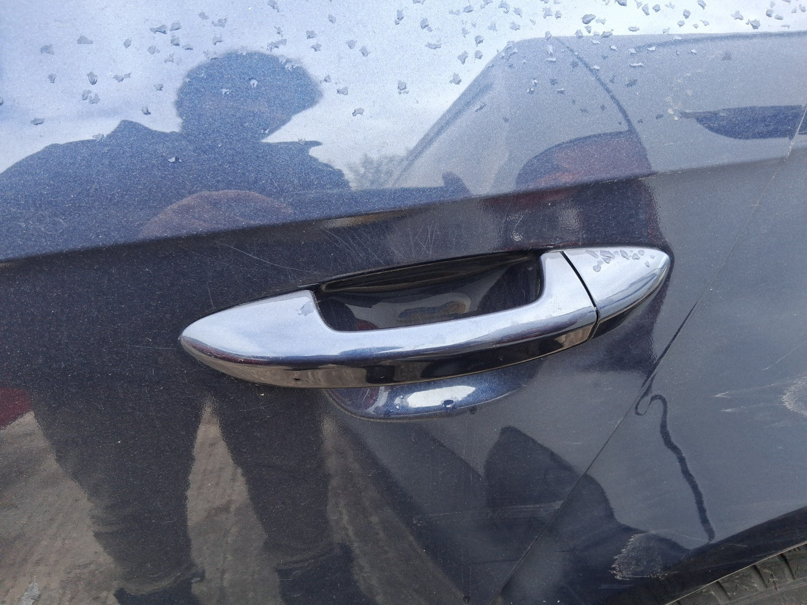 2014 VW VOLKSWAGEN PASSAT B7 SALOON NSR PASSENGER SIDE REAR LEFT DOOR HANDLE