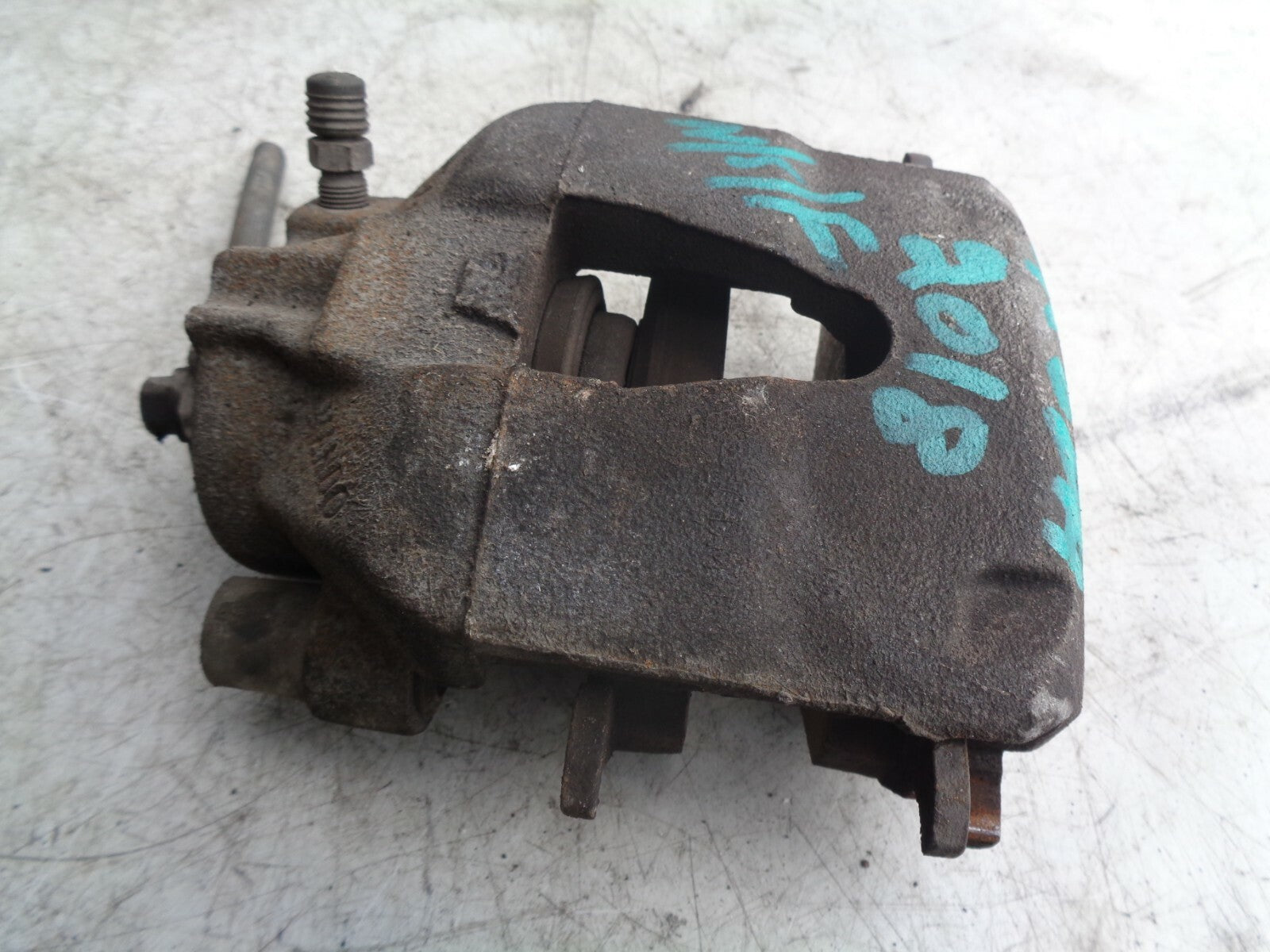 SKODA FABIA 2018 MK3 NJ NSF PASSENGER SIDE FRONT BRAKE CALIPER