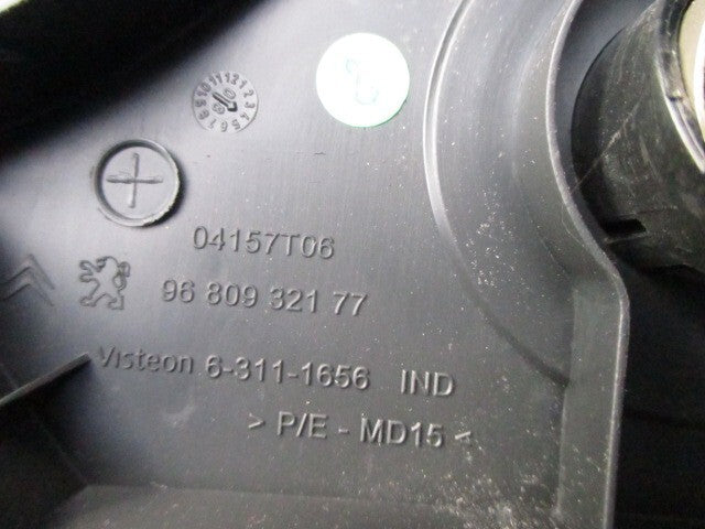 2009 PEUGEOT PARTNER MK2 DASHBOARD MULTIPLE SWITCH PANEL TRIM 9680932177