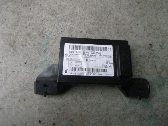 2013 HONDA CIVIC MK9 BLUETOOTH CONTROL UNIT 39775TV0E501