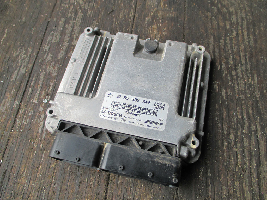 VAUXHALL INSIGNIA MK1 2015 2.0 DIESEL ECU ENGINE CONTROL MODULE UNIT 55595540