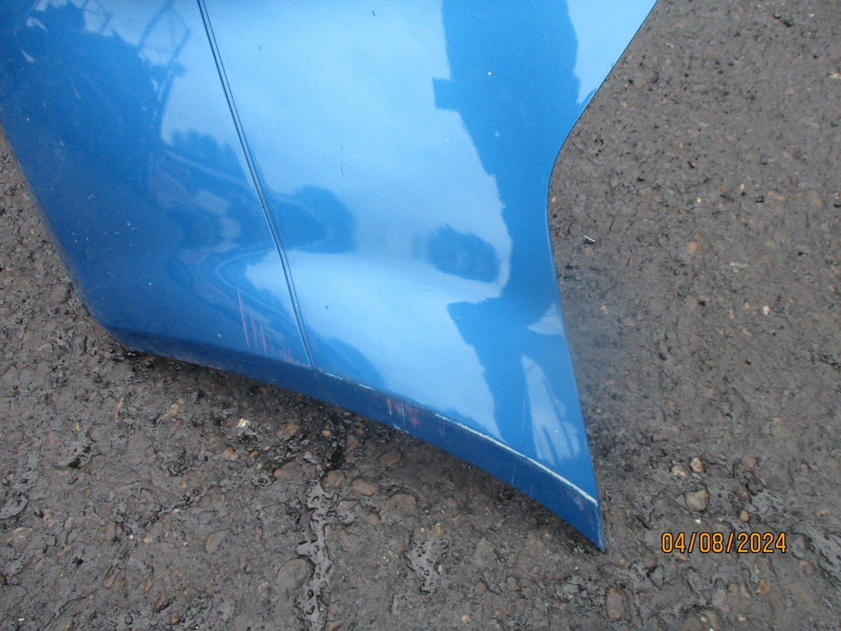 PROTON SAVVY 2009 FRONT COMPLETE BUMPER FOG LIGHT BLUE