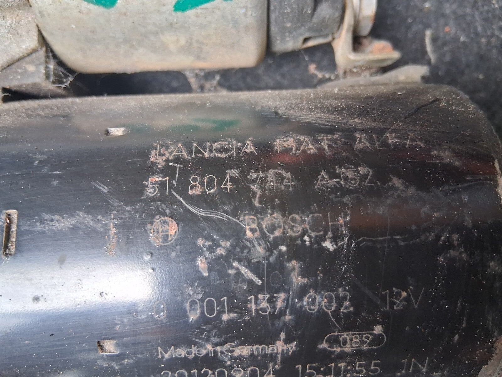 FIAT 500 L 2013 1.3 DIESEL STARTER MOTOR 51804744A152