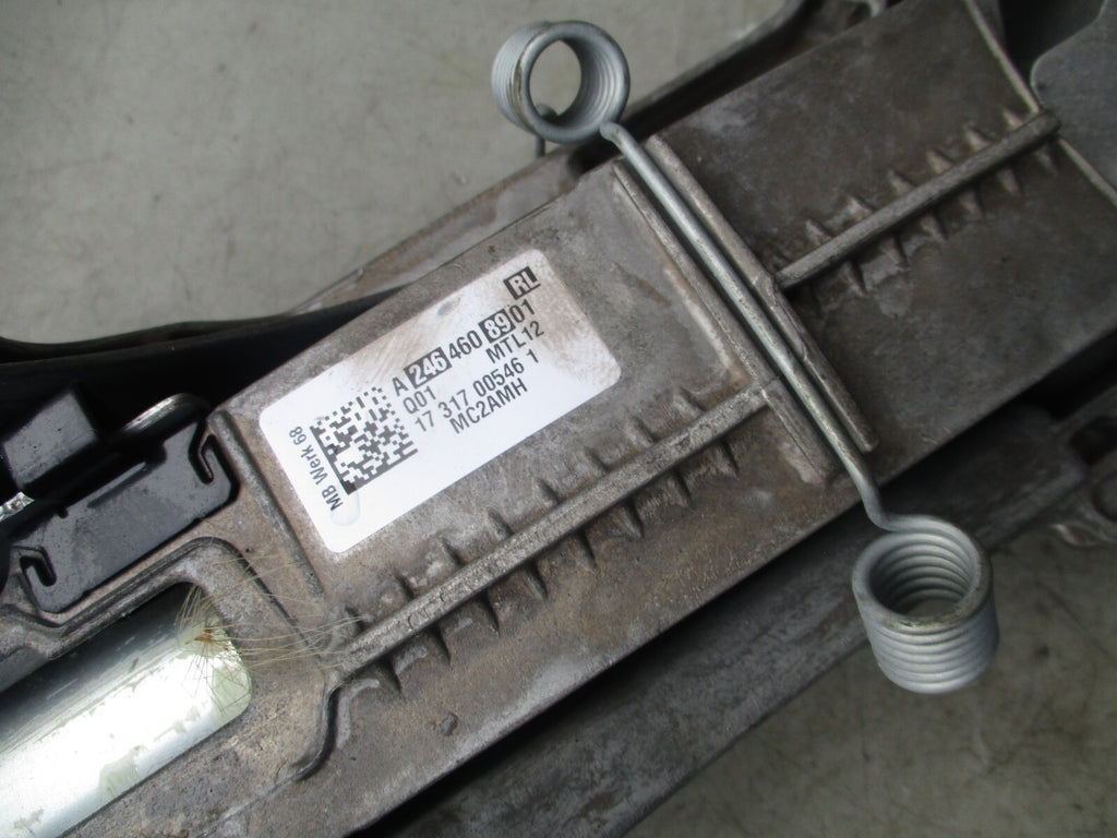 2018 MERCEDES BENZ A CLASS W176 STEERING COLUMN A2464608901