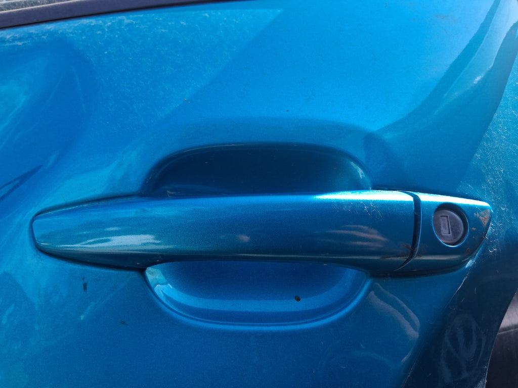 2023 CITREOEN C3 MK3 NSF PASSENGER SIDE FRONT DOOR HANDLE SPRING BLUE MET EWJ