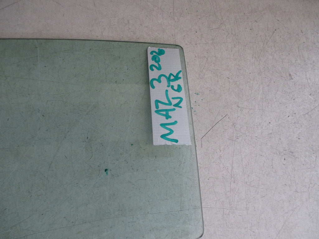 MAZDA 3 MK4 BP 2021 5 DOOR NSR PASSENGER SIDE REAR DOOR WINDOW GLASS PANE