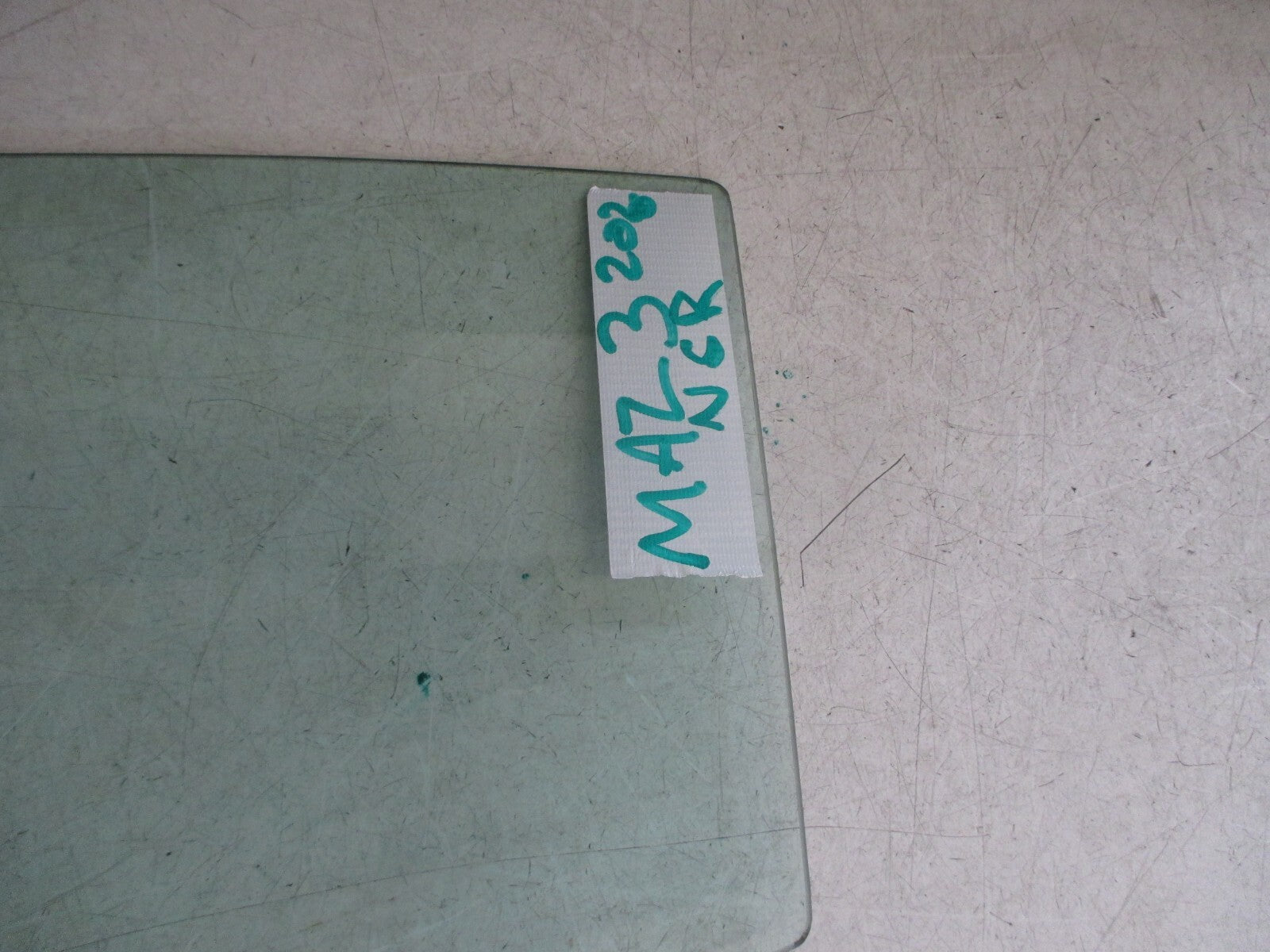 MAZDA 3 MK4 BP 2021 5 DOOR NSR PASSENGER SIDE REAR DOOR WINDOW GLASS PANE