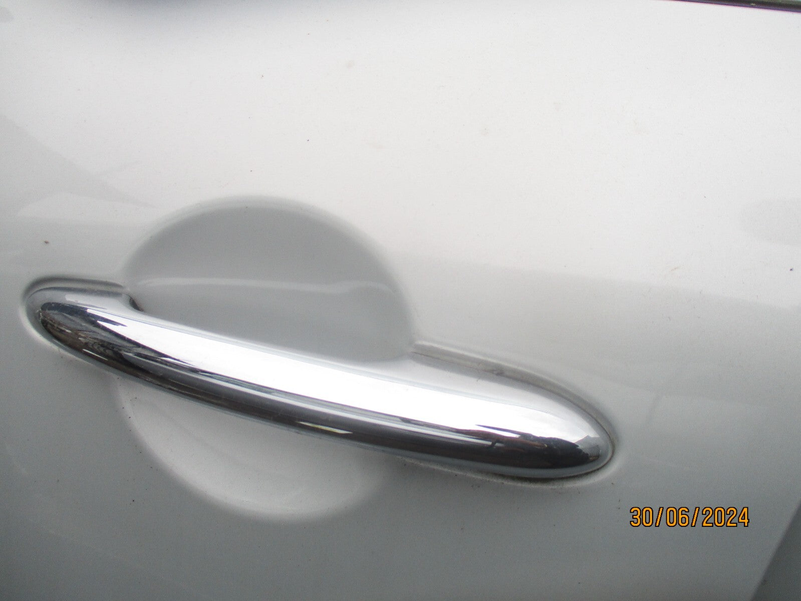 BMW MINI COUNTRYMAN F60 2021 NS PASSENGER SIDE FRONT EXTERIOR DOOR HANDLE CHROME