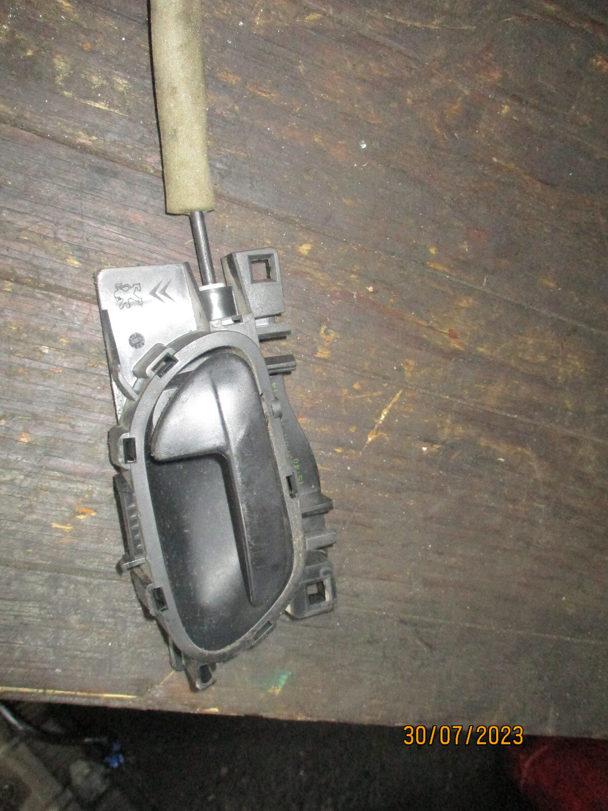 CITROEN BERLINGO 2014 OSF DRIVER SIDE FRONT DOOR LOCK MECHANISM 828412