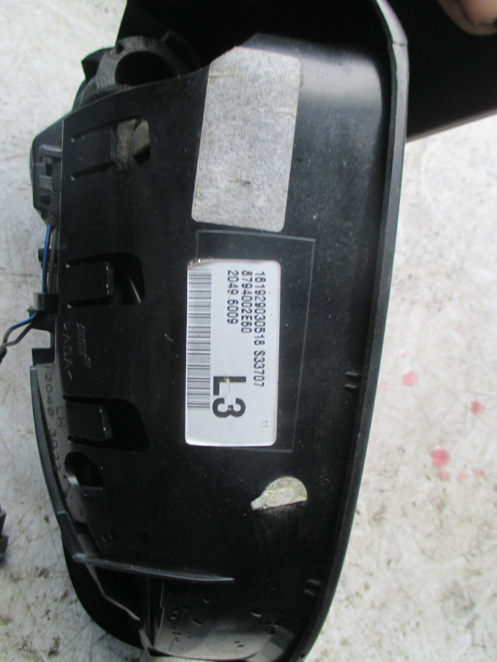 TOYOTA AURIS 2018 NS PASSENGER SIDE WING MIRROR 8794002E60