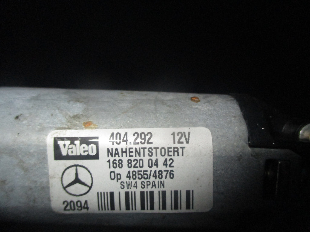 MERCEDES BENZ A CLASS W168 REAR WIPER MOTOR 1688200442