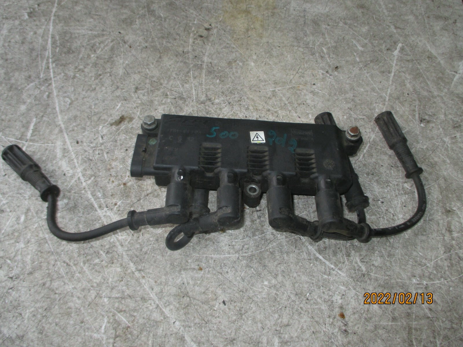 FIAT 500 2012 1.4 PETROL IGNITION COIL 55200112