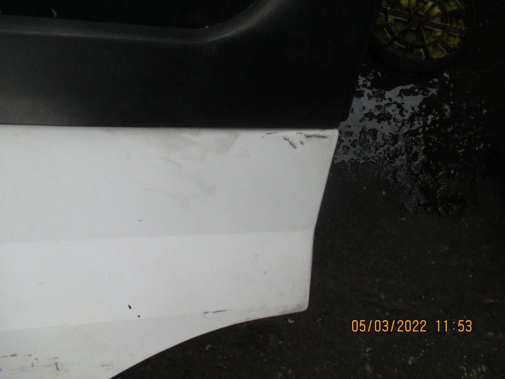 FORD TRANSIT 2009 MK7 OSF FRONT DRIVER SIDE COMPLETE DOOR WHITE