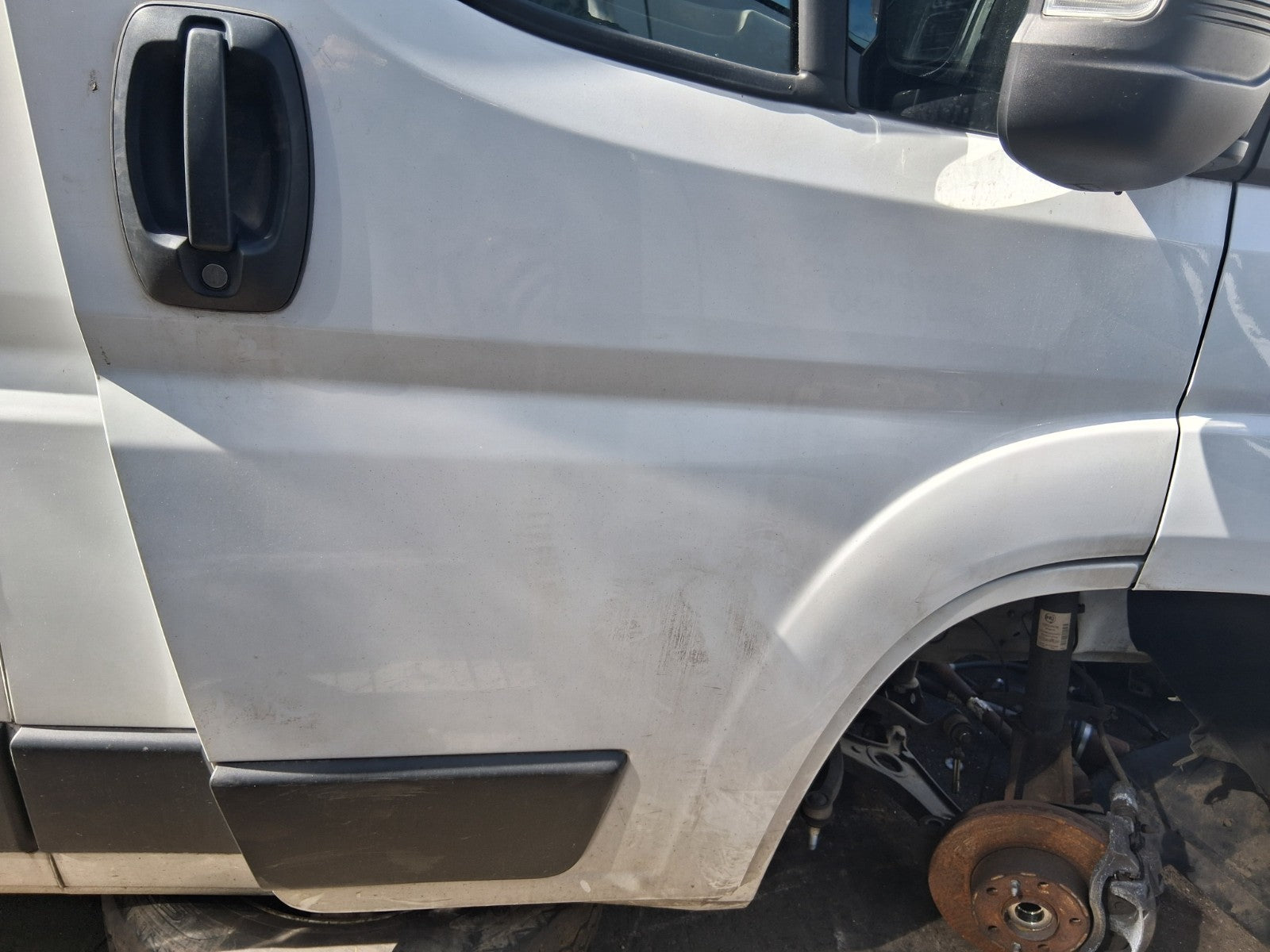 2024 PEUGEOT BOXER MK3 L3H2 OSF DRIVER SIDE FRONT BARE DOOR WHITE