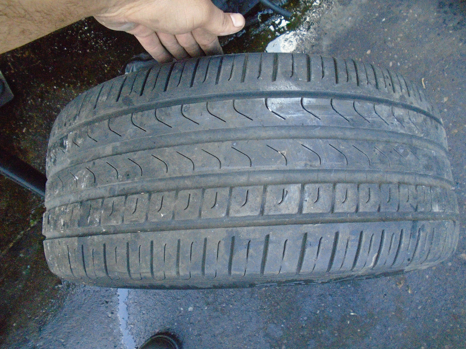 AUDI TT MK2 2012 17 INCH ALLOY WHEEL WITH TYRE 245/45R17 REF 2
