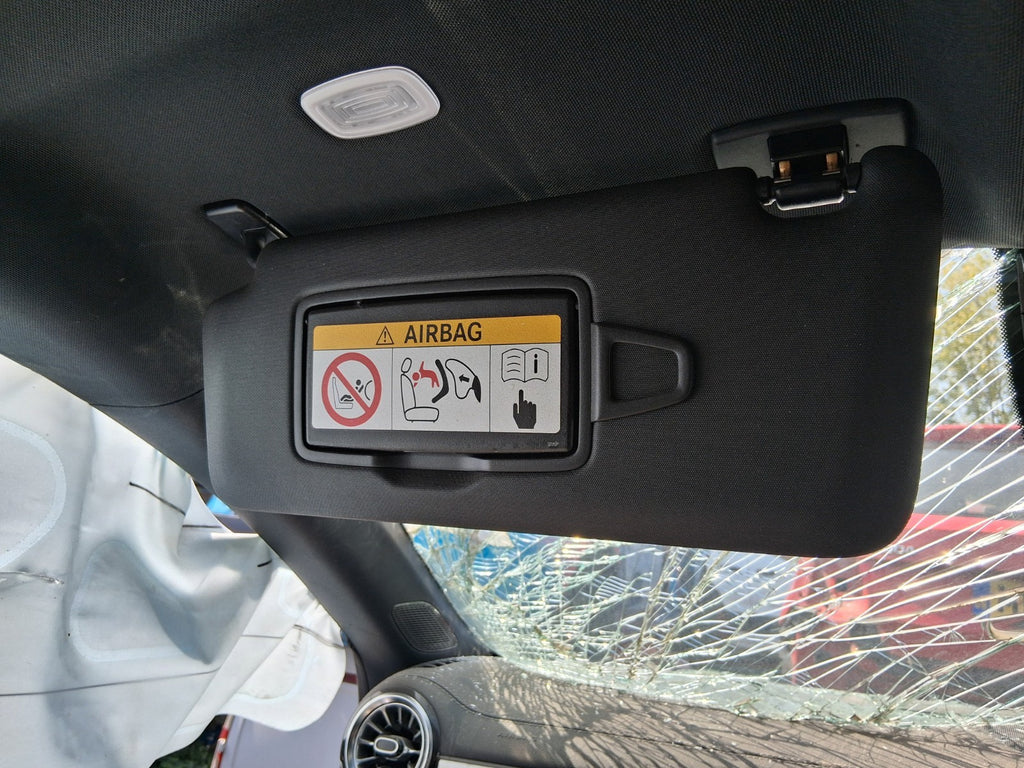 2023 MERCEDES CLA C118 NSF PASSENGER SIDE FRONT LEFT SUN VISOR SHADE