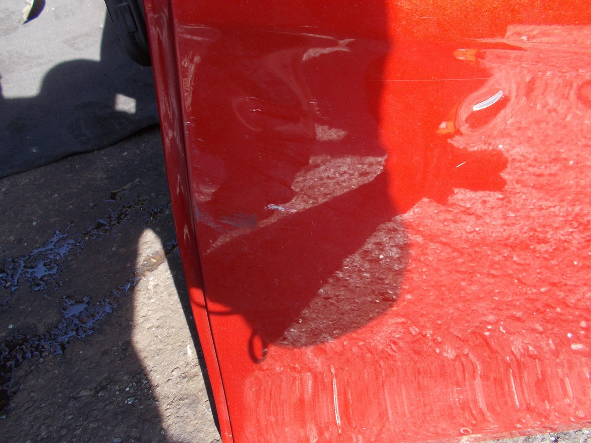 SEAT LEON MK2 1P NSR PASSENGER SIDE REAR DOOR RUBY RED PEARL LS3X