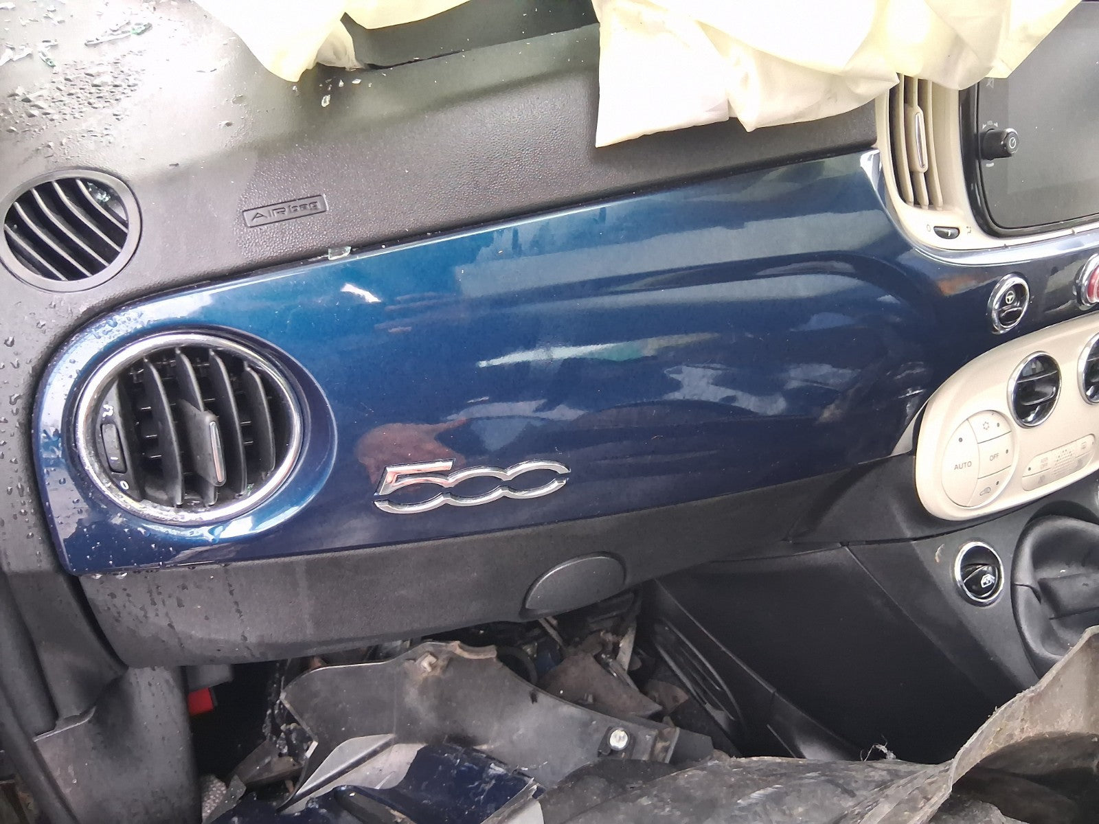 2023 FIAT 500 MHEV NSF PASSENGER SIDE FRONT LEFT AIR VENT