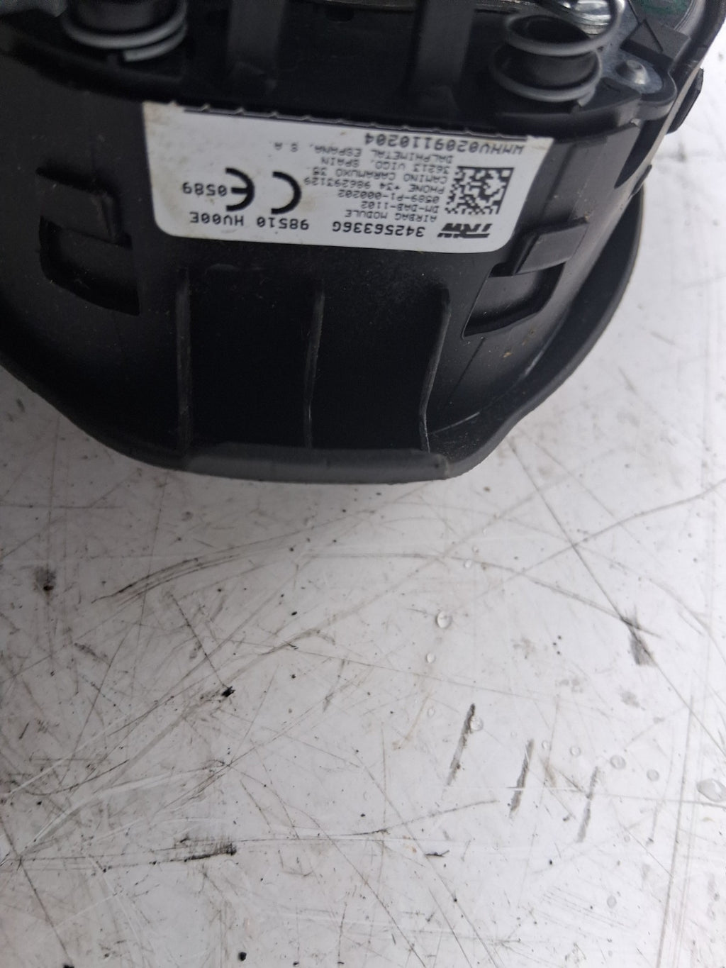 2020 NISSAN QASHQAI STEERING WHEEL AIRBAG 34236210B